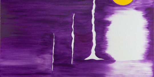 Intuición (100 x 100 cm) Óleo sobre Lienzo.