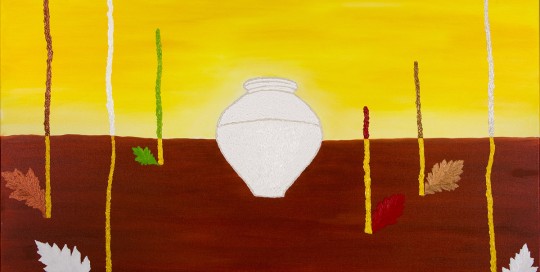 UNHA+5 OLEIROS (80 x 120 cm) Óleo sobre Lienzo.