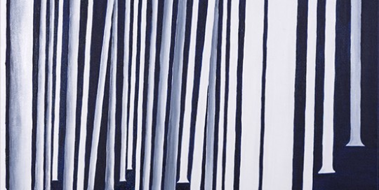 SIGO PLANTANDO ÁRBOLES V (70 x 70 cm) Óleo sobre Lienzo